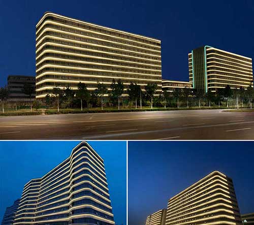 景觀亮化燈具選型避坑指南：LED、投光燈、線條燈如何搭配？